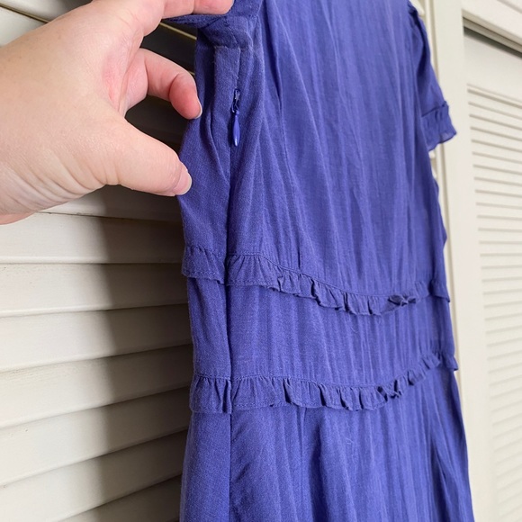 Maeve Blue Shirtdress from Anthropologie size 8 - Picture 6 of 9